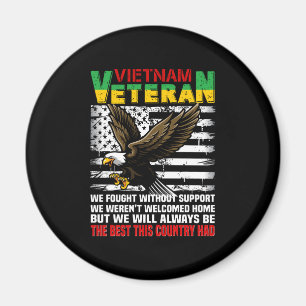 Vietnam Veteran werden wir immer die Besten dieses Magnet