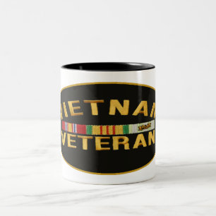 Vietnam-Veteran Zweifarbige Tasse