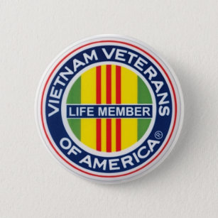 Vietnam-Veterane des Button