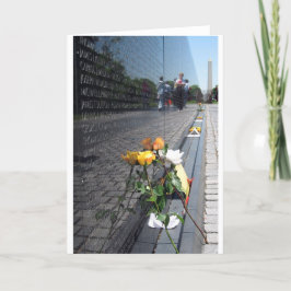 Vietnam-Veterane Erinnerungs Karte