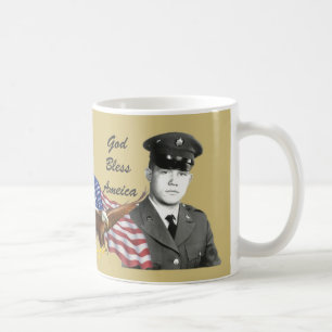 Vietnam-Veteranen-Adler und Flaggen-Tasse Kaffeetasse