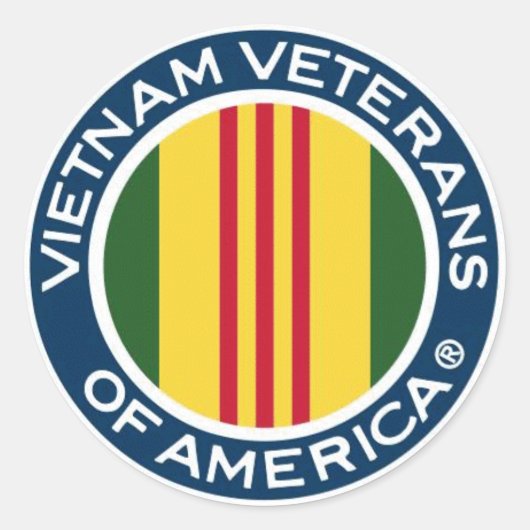 Vietnam Veteranen aus Amerika 15 cm Sticker (Vorderseite)