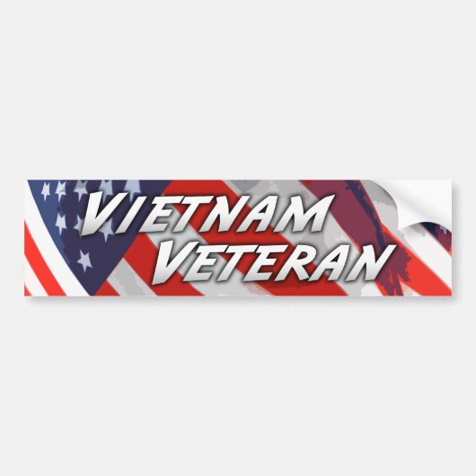 Vietnam-Veteranen-Autoaufkleber Autoaufkleber (Vorne)