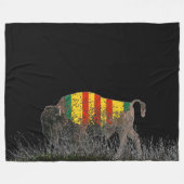 Vietnam-Veteranen Buffalo-Shawl DEcke (Vorderseite (Horizontal))