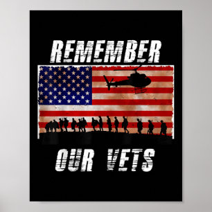 Vietnam Veteranen erinnern sich an unseren Vets-Ge Poster