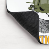 Vietnam-Veteranen-Flugzeugbesatzungs-Flügel Mousepad (Ecke)
