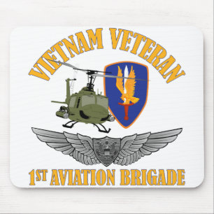 Vietnam-Veteranen-Flugzeugbesatzungs-Flügel Mousepad