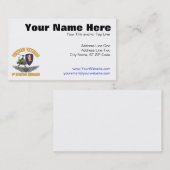 Vietnam-Veteranen-Flugzeugbesatzungs-Flügel Visitenkarte (Vorne/Hinten)