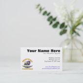 Vietnam-Veteranen-Flugzeugbesatzungs-Flügel Visitenkarte (Stehend Vorderseite)