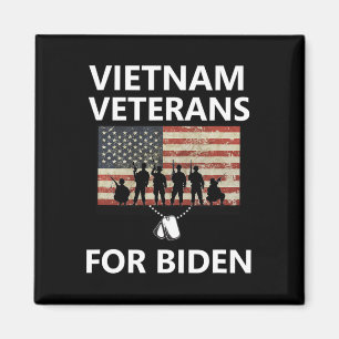 Vietnam Veteranen für Joe Biden 2020 Präsident Ele Magnet