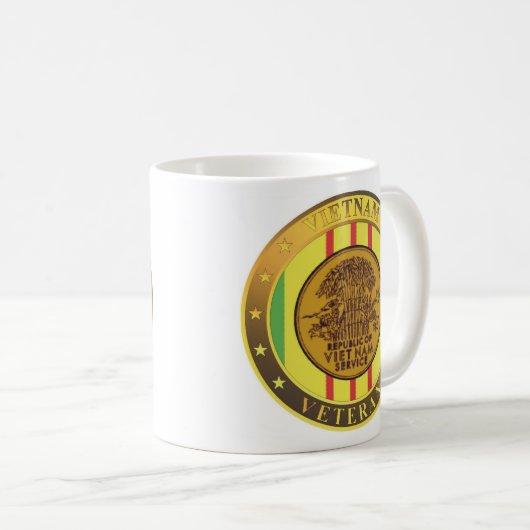 Vietnam-Veteranen-Kaffee Tasse-durch Papastyle Kaffeetasse (VorderseiteRechts)