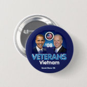 VIETNAM-Veteranen-Knopf Button (Vorne & Hinten)