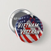 Vietnam-Veteranen-Knopf Button (Vorne & Hinten)