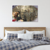 Vietnam Veteranen Leinwanddruck (Insitu (Schlafzimmer))