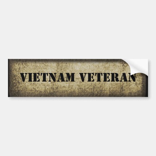 Vietnam-Veteranen-Militär Autoaufkleber (Vorne)