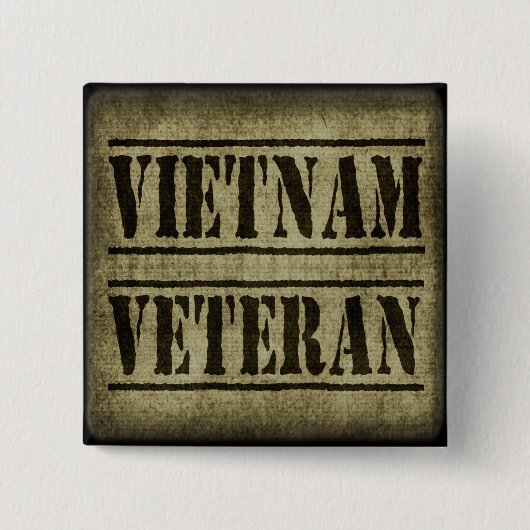 Vietnam-Veteranen-Militär Button (Vorderseite)