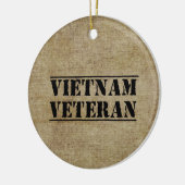 Vietnam-Veteranen-Militär Keramikornament (Links)