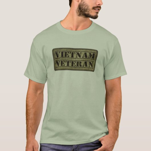 Vietnam-Veteranen-Militär untersucht T-Shirt (Vorderseite)