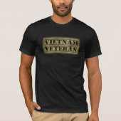 Vietnam-Veteranen-Militär untersucht T-Shirt (Vorderseite)