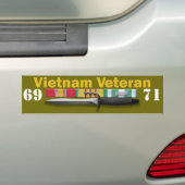 Vietnam-Veteranen-Service - Autoaufkleber (Auf Auto)