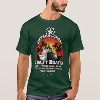 Vietnam Veteranen Swift Boat T-Shirt