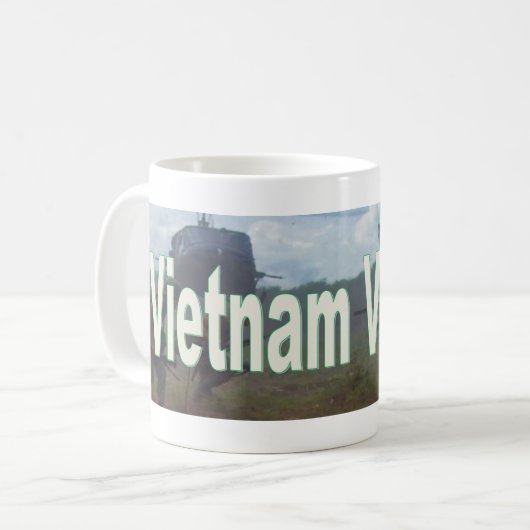 Vietnam-Veteranen-Tasse Kaffeetasse (Vorderseite Links)