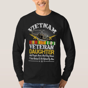 Vietnam-Veteranen-Tochter  Von meinem Helden-Milit T-Shirt