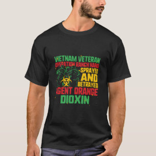 Vietnam Veteranen und Orangene Agenten Überlebende T-Shirt