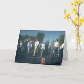 Vietnam-Veteranen-Wand-Washington DC Karte (Gelbe Blume)