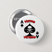 Vietnam-Veteranengeschenke 68-69 Button (Vorne & Hinten)