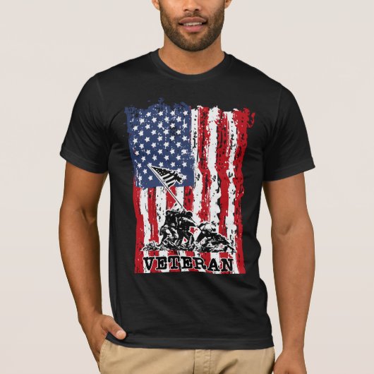 VIETNAM VETERANS: Honoring Your Sacrifice and Serv T-Shirt (Vorderseite)