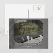 Vietnam Veterans Memorial Postcard Postkarte (Vorne/Hinten)