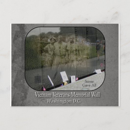 Vietnam Veterans Memorial Postcard Postkarte (Vorderseite)