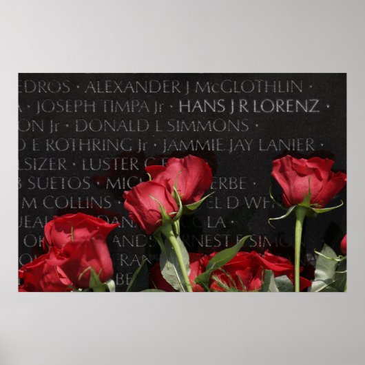 Vietnam Veterans Memorial Poster (Vorne)