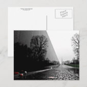 Vietnam Veterans Memorial Postkarte (Vorne/Hinten)