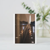 Vietnam Veterans Memorial Wall Foto Postkarte (Stehend Vorderseite)