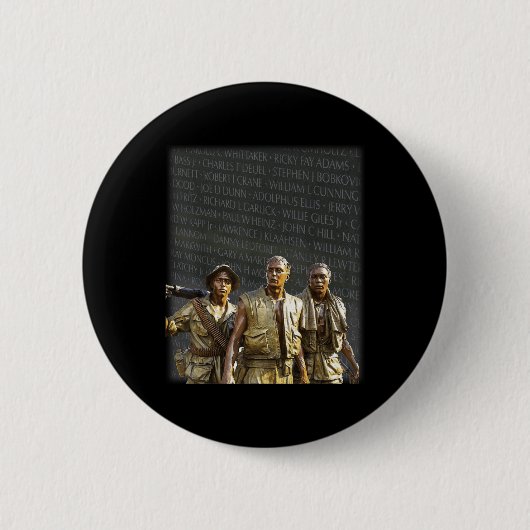 Vietnam Veterans Memorial Wall, Washington Button (Vorderseite)