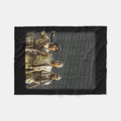 Vietnam Veterans Memorial Wall, Washington Fleecedecke (Vorderseite (Horizontal))