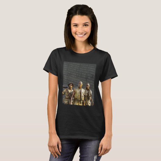 Vietnam Veterans Memorial Wall, Washington T-Shirt (Vorne ganz)