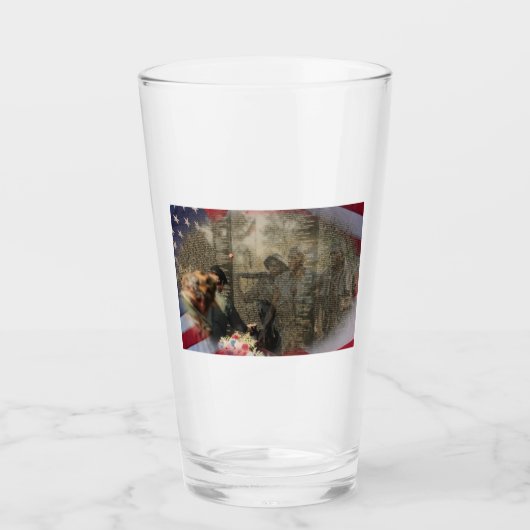 Vietnam Veterans Tribut Glas (Vorderseite)