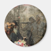 Vietnam Veterans Tribut Magnet (Vorne)