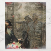 Vietnam Veterans Tribut Weinetikett (Einzelnes Label)