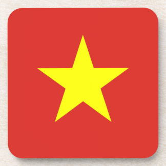 Vietnam - vietnamesische Flagge Getränkeuntersetzer