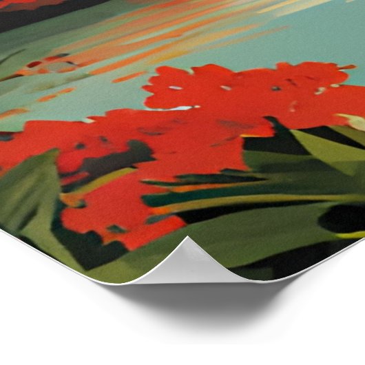 Vietnam Vintag Poster (Ecke)