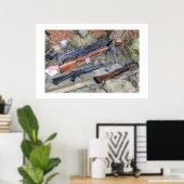 Vietnam - Waffen und Gear Poster (Heimbüro)