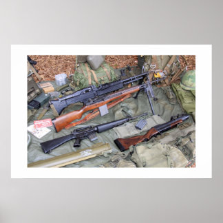Vietnam - Waffen und Gear Poster