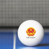 Vietnam-Wappen Tischtennisball (Netto)
