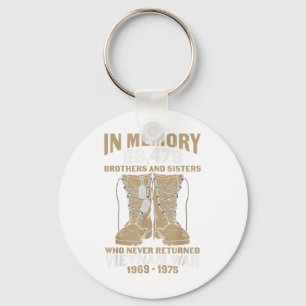 Vietnam War Combat Boots Dog Tag Veteran Schlüsselanhänger