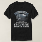 Vietnam War Veterans Memorial Wall Art Design Gesc T-Shirt (Design vorne)