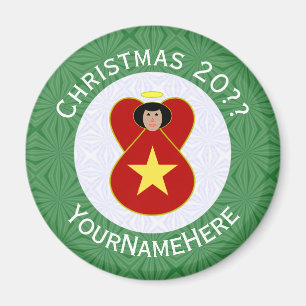 Vietnamese Engel Weihnachtsflagge Personalisiert Magnet